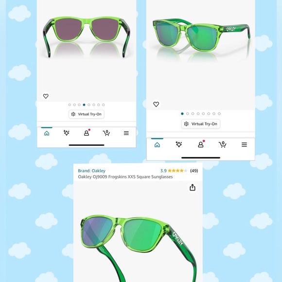 Kids lime green REAL Oakley sunglasses! Xxs never been worn! Brand new - Picture 2 of 14